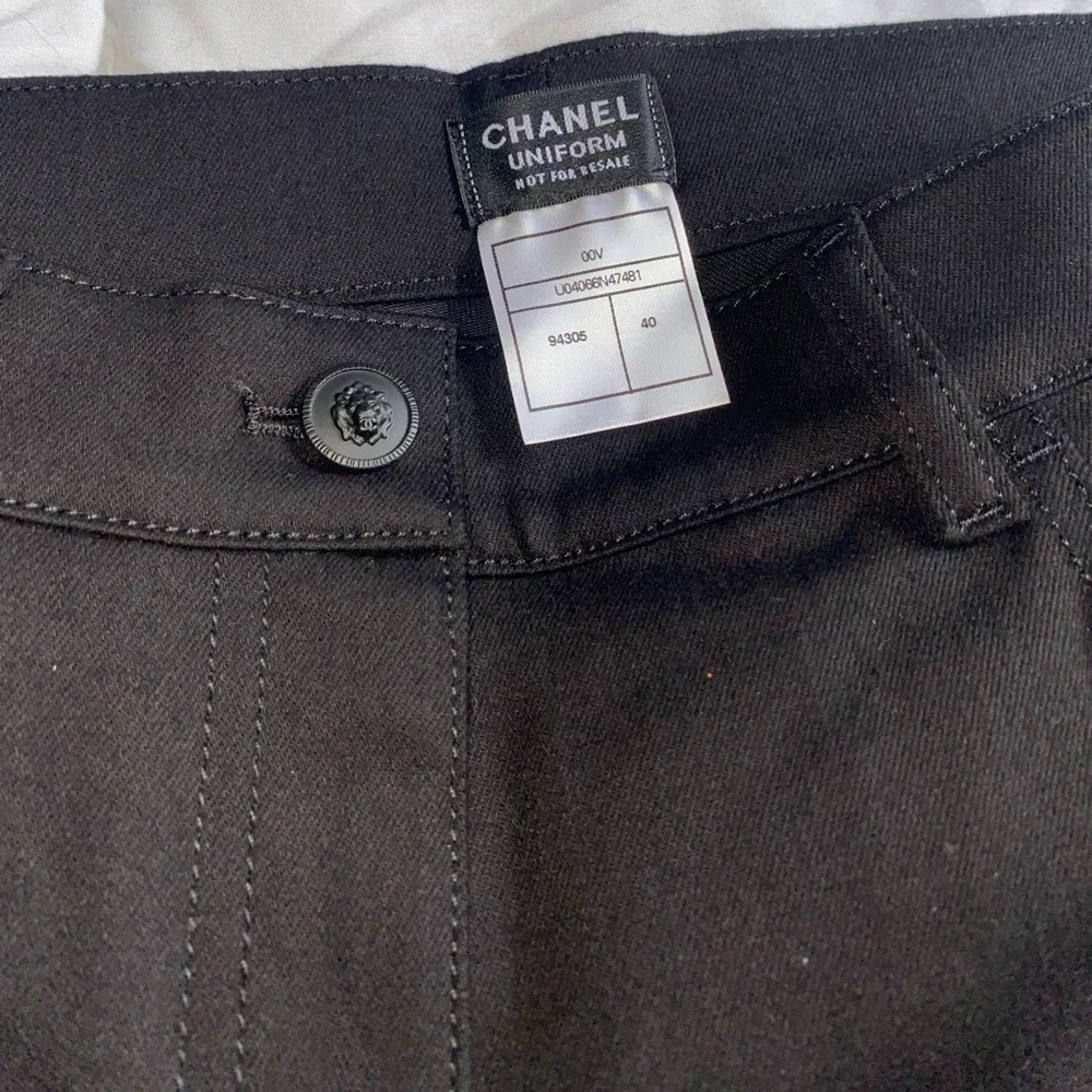 Chanel Black Denim